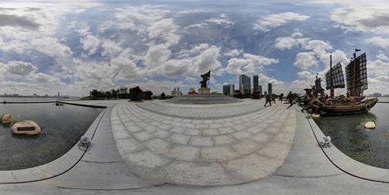 南昌红谷滩建军雕塑广场